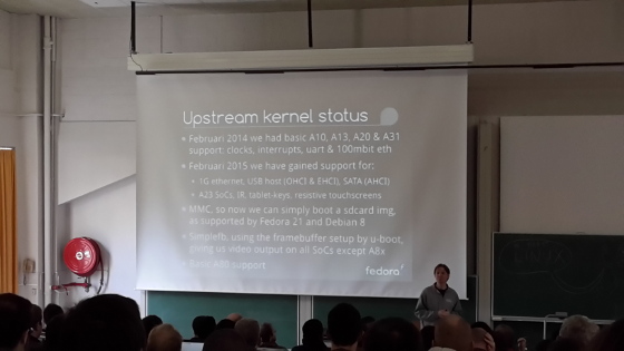 Status report of Das U-Boot and Linux kernel for devices with Allwinner A10, A20 and A80 SoC at FOSDEM 2015