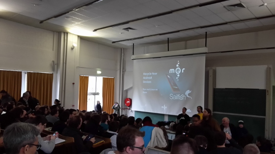 FOSDEM 2015: Recycle your Android devices for anything: run real Linux on them