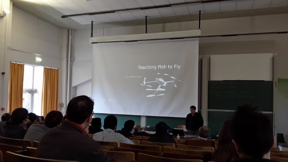 Teaching fish how to fly at FOSDEM 2015