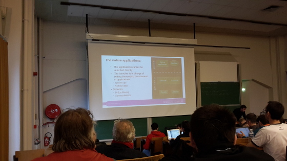 FOSDEM 2015: Tizen architecture and native applications