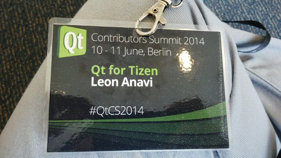 QtCS 2014 badge
