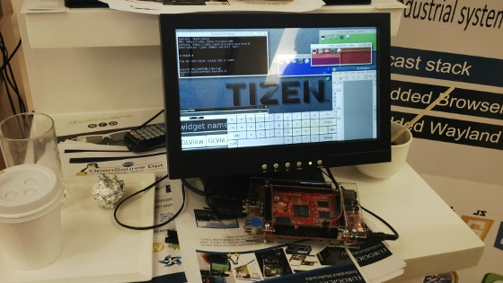 Tizen:Common running on A20-OLinuXino-MICRO during Tizen Developer Conference 2014